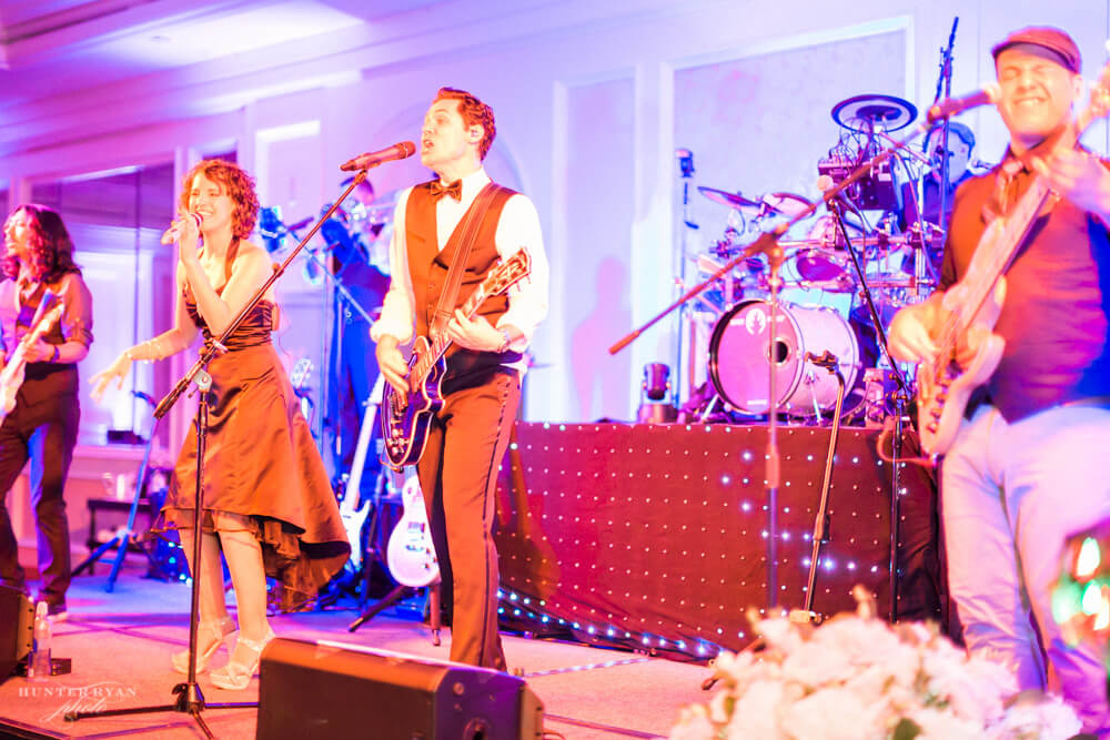 Band None Other performing for a wedding reception
