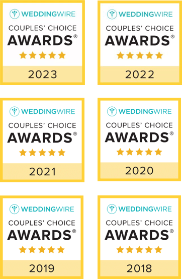 Wedding Wire Couples' Choice Awards 2018-2023
