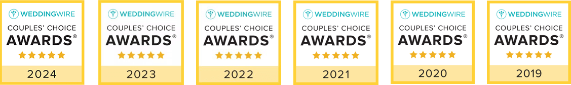 Wedding Wire Couples' Choice Awards 2019-2024